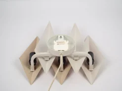 Sale Pamono Vintage Danish Diamant Wall Lamps from Holm Sørensen & Co., 1960s, Set of 2