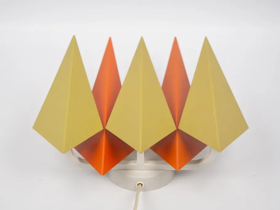 Sale Pamono Vintage Danish Diamant Wall Lamps from Holm Sørensen & Co., 1960s, Set of 2