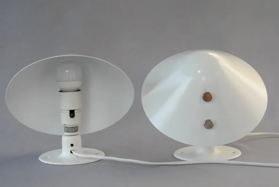 Sale Pamono Vintage Danish Mini Vip V025 Wall Lamps by Jorgen Gammelgaard for Pandul, 1983, Set of 2