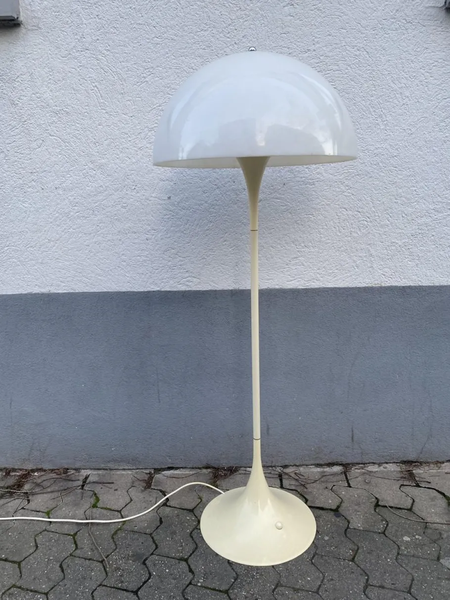 Sale Pamono Vintage Danish Panthella Floor Lamp by Verner Panton for Louis Poulsen, 1970s