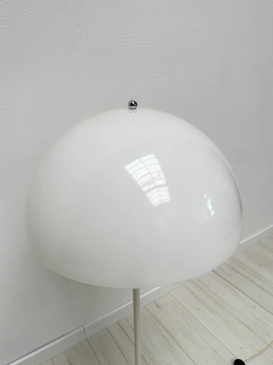 New Pamono Vintage Danish Panthella Floor Lamp by Verner Panton for Louis Poulsen, 1970s