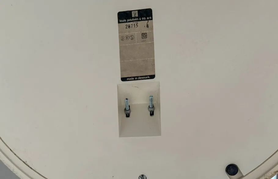 New Pamono Vintage Danish Panthella Floor Lamp by Verner Panton for Louis Poulsen, 1970s