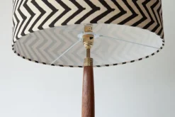 Hot Pamono Vintage Danish Teak and Brass Floor Lamp, 1960s