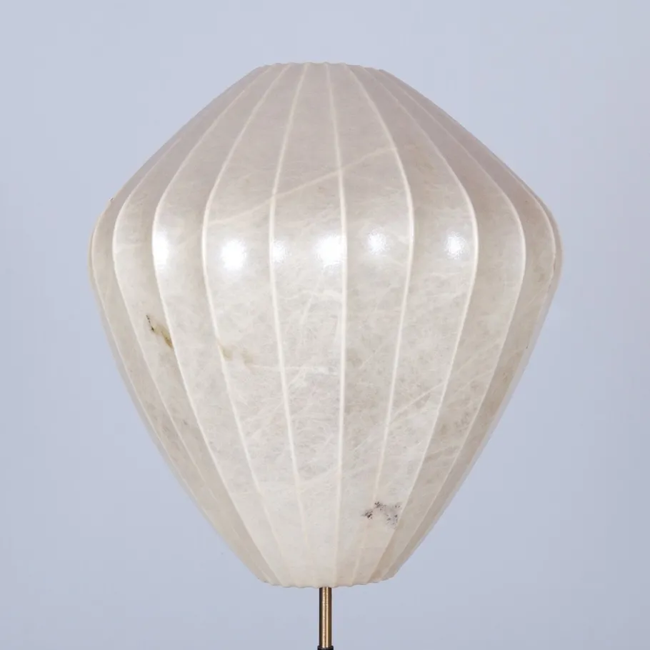 Hot Pamono Vintage Erwi Cocoon Floor Lamp attributed to Louis Kalff for Koch & Lowy, 1950s