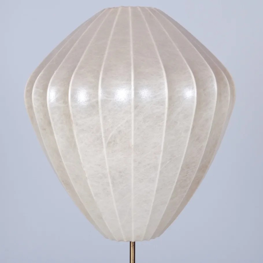 Hot Pamono Vintage Erwi Cocoon Floor Lamp attributed to Louis Kalff for Koch & Lowy, 1950s