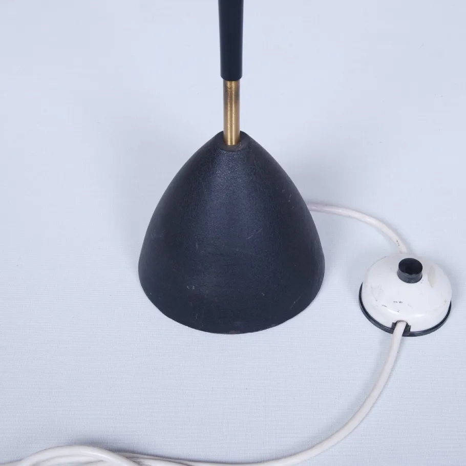 Hot Pamono Vintage Erwi Cocoon Floor Lamp attributed to Louis Kalff for Koch & Lowy, 1950s