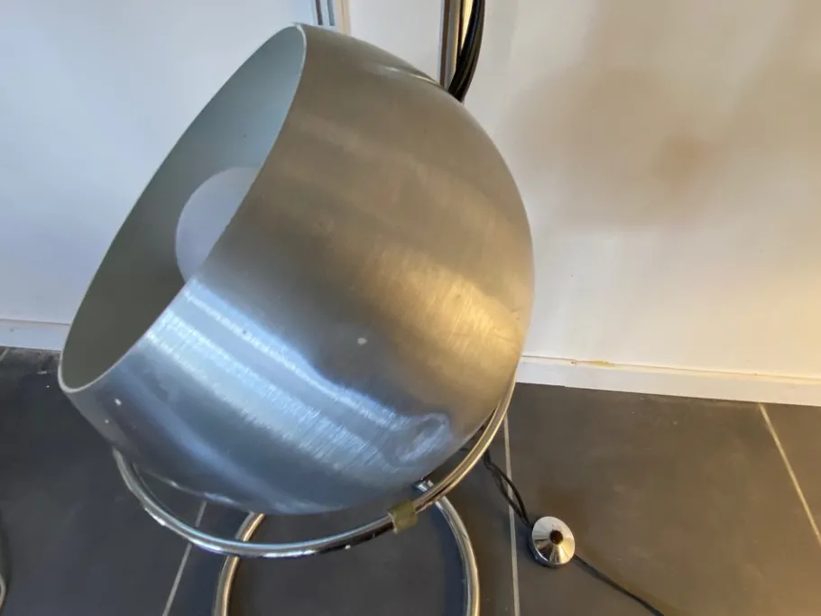 Hot Pamono Vintage Eye Ball Chrome Lamp by Goffredo Reggiani, 1970