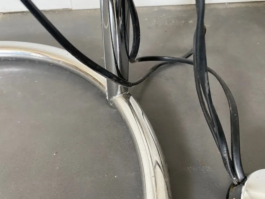 Hot Pamono Vintage Eye Ball Chrome Lamp by Goffredo Reggiani, 1970