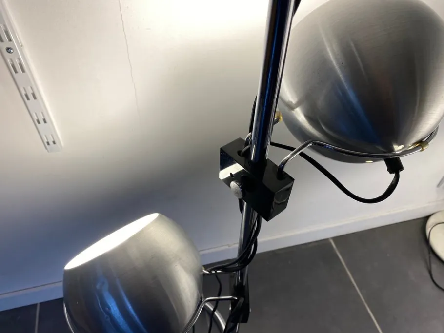 Hot Pamono Vintage Eye Ball Chrome Lamp by Goffredo Reggiani, 1970