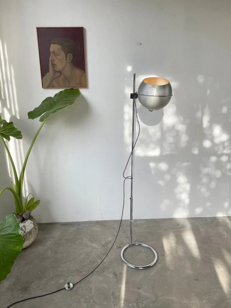 Pamono Vintage Eyeball Lamp by Goffredo Reggiani, 1970