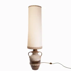 Pamono Vintage Fat Lava Floor Lamp with Ceramic Base, 1960s