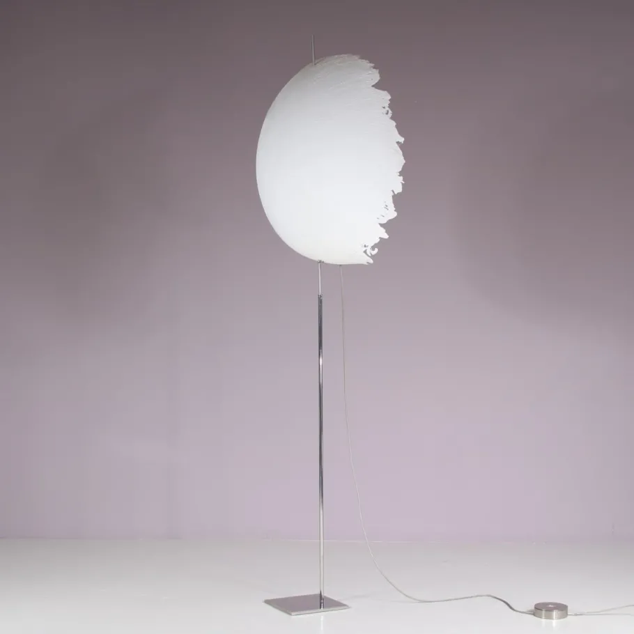 Hot Pamono Vintage Fiberglass Floor Lamp by Catellani & Smith, 1990s