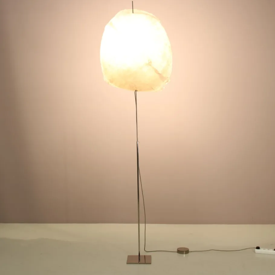 Hot Pamono Vintage Fiberglass Floor Lamp by Catellani & Smith, 1990s