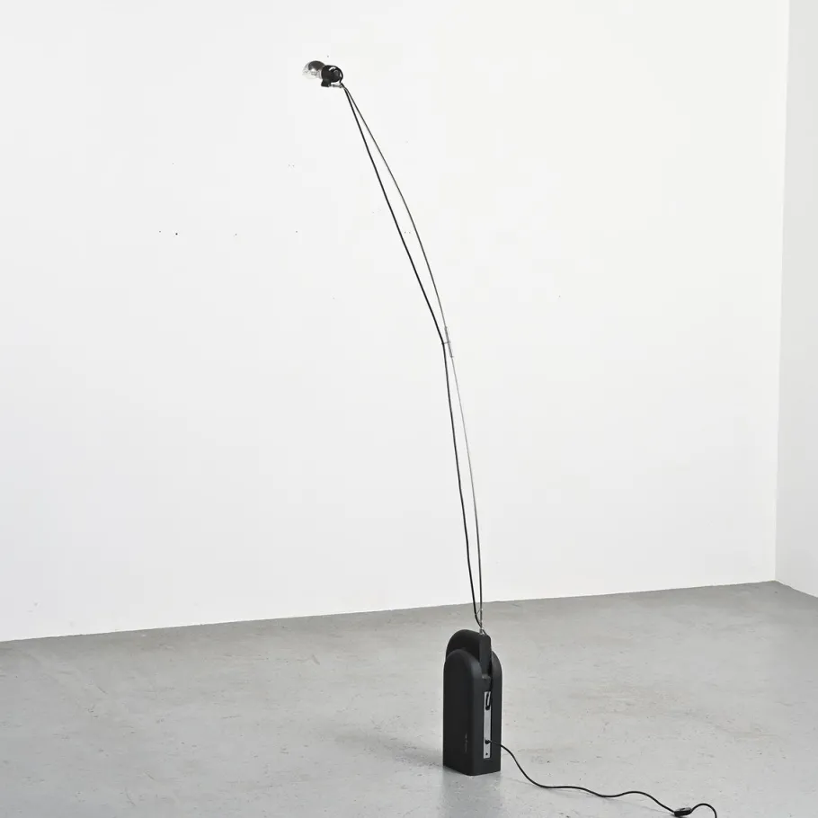 New Pamono Vintage Floor Lamp by Ennio Chiggio for Lumenform, 1970s