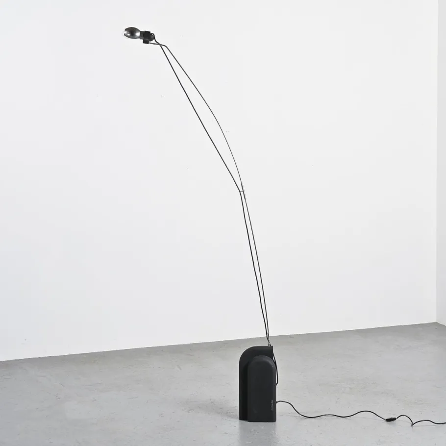 New Pamono Vintage Floor Lamp by Ennio Chiggio for Lumenform, 1970s