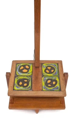 Discount Pamono Vintage Floor Lamp by Guillerme & Chambron, 1950s