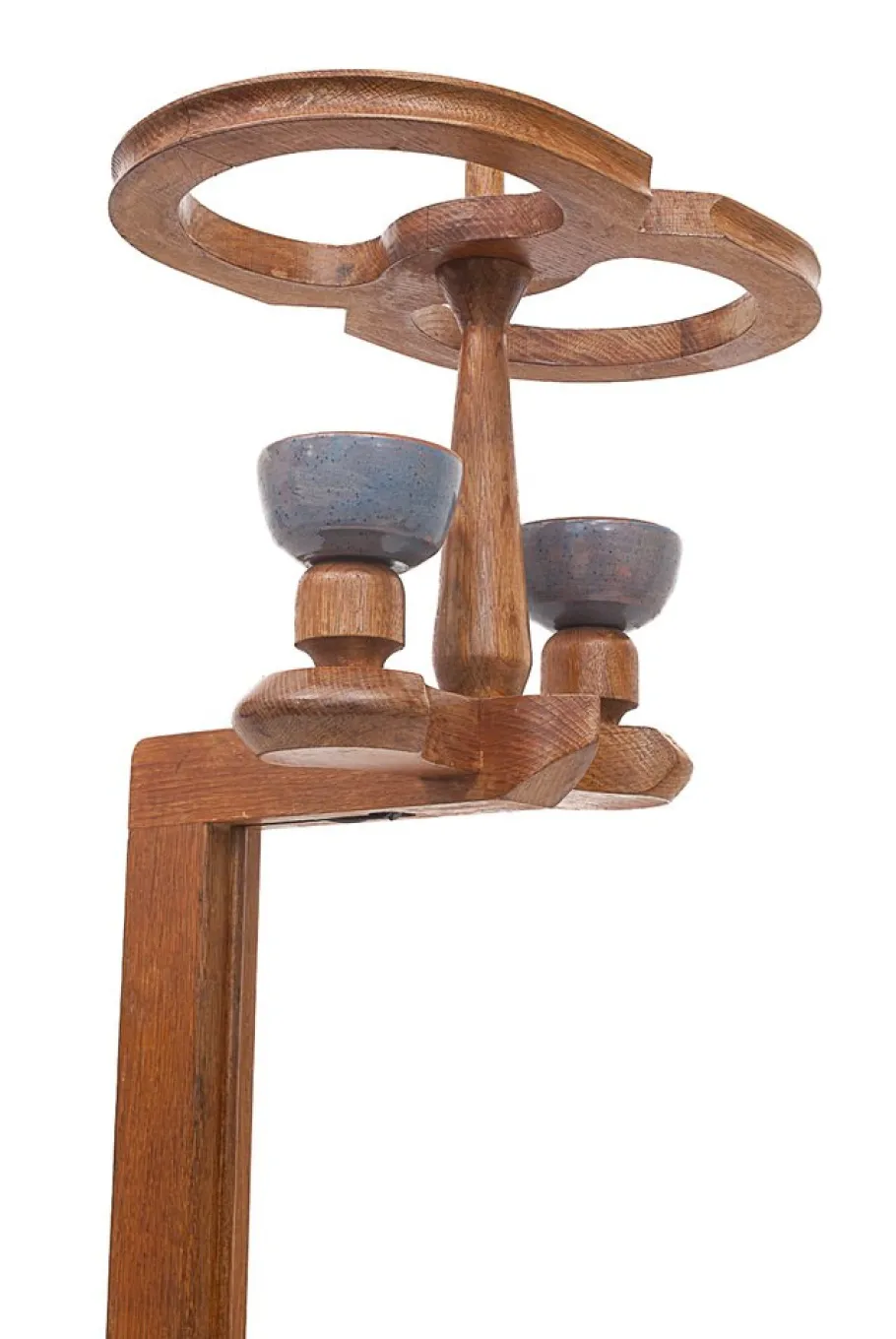 Discount Pamono Vintage Floor Lamp by Guillerme & Chambron, 1950s