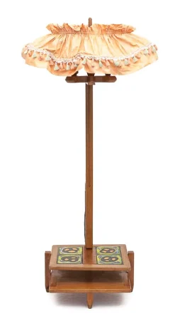 Discount Pamono Vintage Floor Lamp by Guillerme & Chambron, 1950s