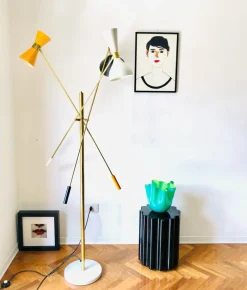 Clearance Pamono Vintage Floor Lamp from Stilnovo, 1980s