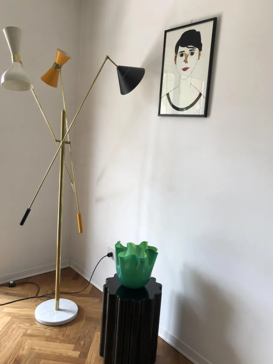 Clearance Pamono Vintage Floor Lamp from Stilnovo, 1980s