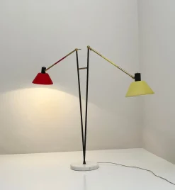 Best Pamono Vintage Floor Lamp from Stilux Milano, 1950s