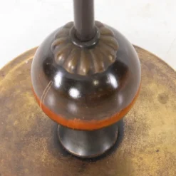 Sale Pamono Vintage Floor Lamp in Brass and Wood, 1970s