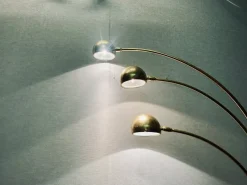 Hot Pamono Vintage Floor Lamp in Brass from Honsel, 1970s