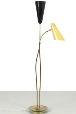 Hot Pamono Vintage Floor Lamp in Brass