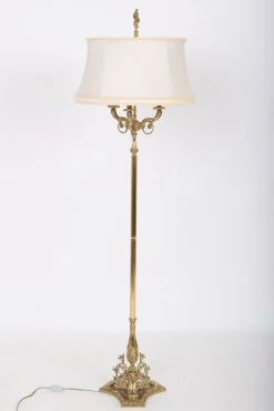 New Pamono Vintage Floor Lamp in Brass