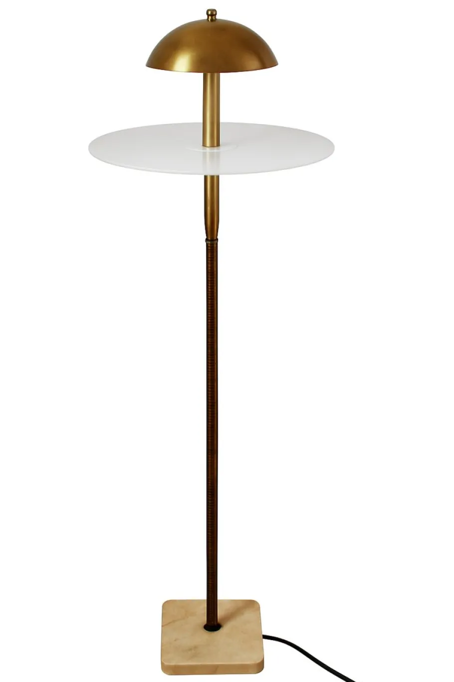 Clearance Pamono Vintage Floor Lamp in Brass, 1970s