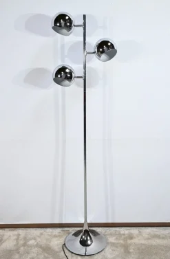 Hot Pamono Vintage Floor Lamp in Chromed Metal, 1970
