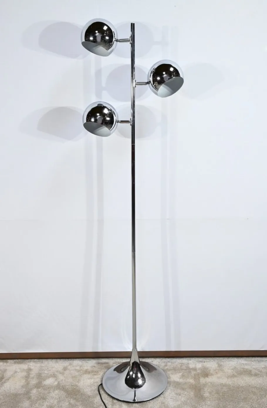 Hot Pamono Vintage Floor Lamp in Chromed Metal, 1970