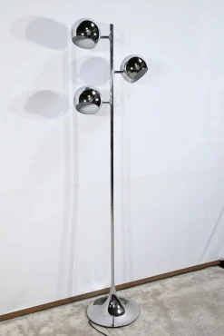 Hot Pamono Vintage Floor Lamp in Chromed Metal, 1970