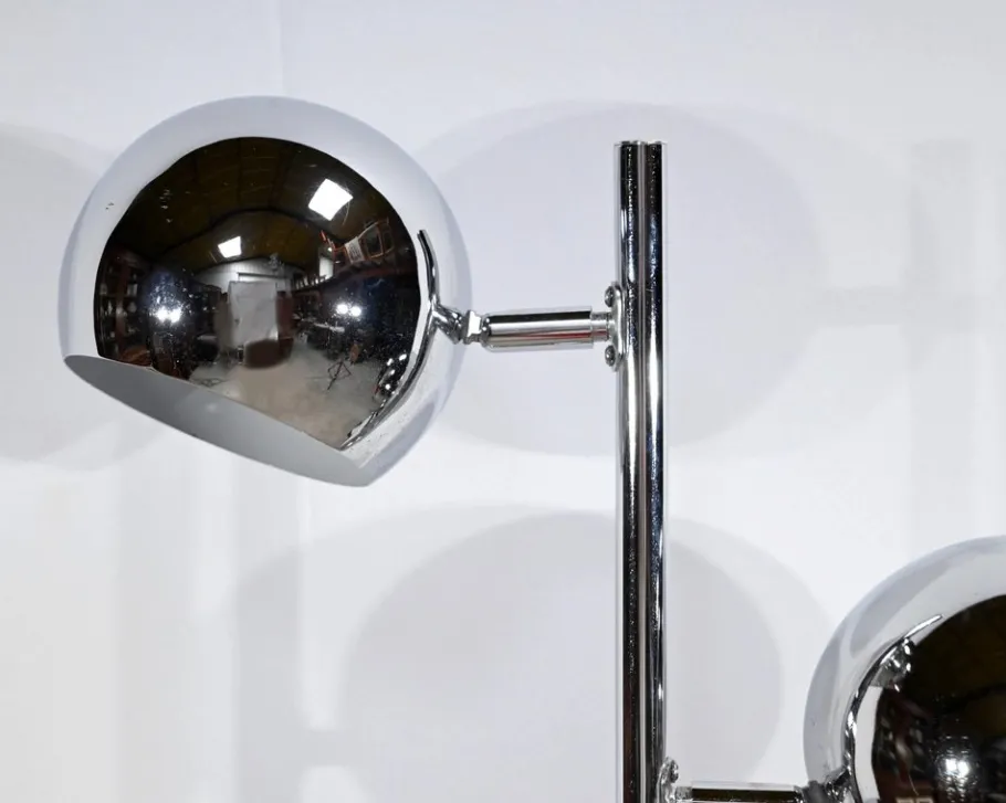 Hot Pamono Vintage Floor Lamp in Chromed Metal, 1970