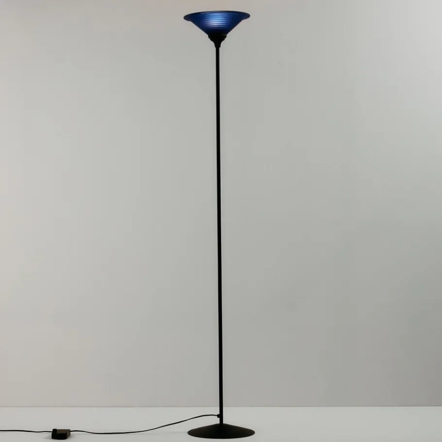 Best Pamono Vintage Floor Lamp in Glass and Metal