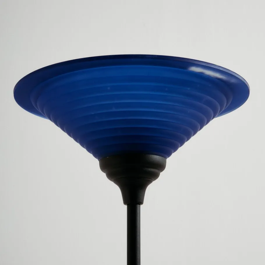 Best Pamono Vintage Floor Lamp in Glass and Metal