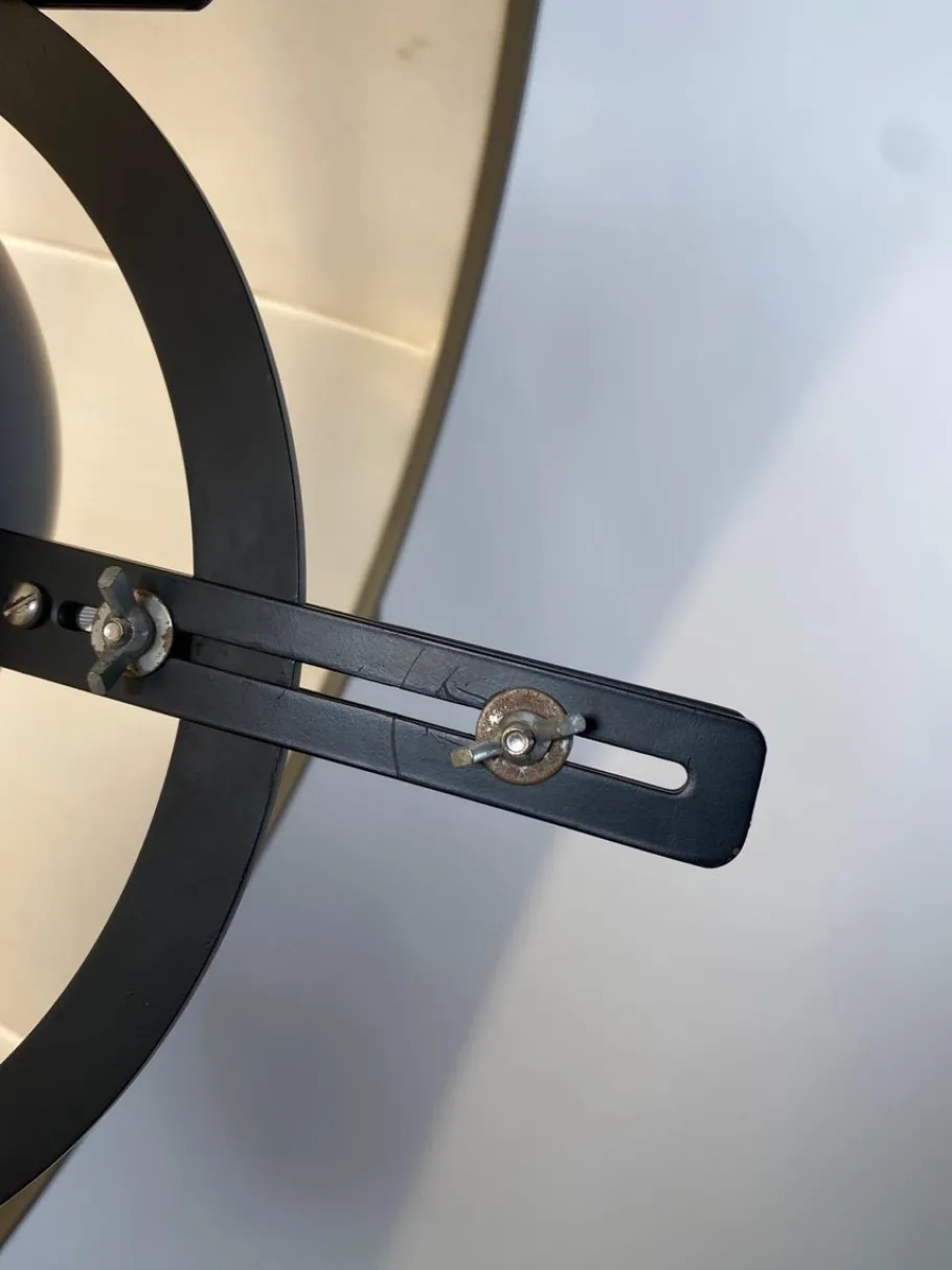 Sale Pamono Vintage Floor Lamp in Original Black by Mariano Fortuny for Pallucco Italia, 1980s