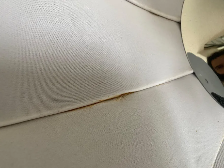 Sale Pamono Vintage Floor Lamp in Original Black by Mariano Fortuny for Pallucco Italia, 1980s