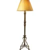 Online Pamono Vintage Floor Lamp in Wrought Iron with Gilded Accents