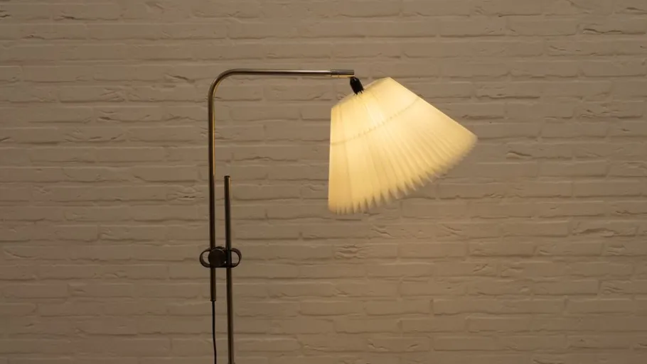 Sale Pamono Vintage Floor Lamp Model 321 by Michael Bang for Le Klint, Denmark