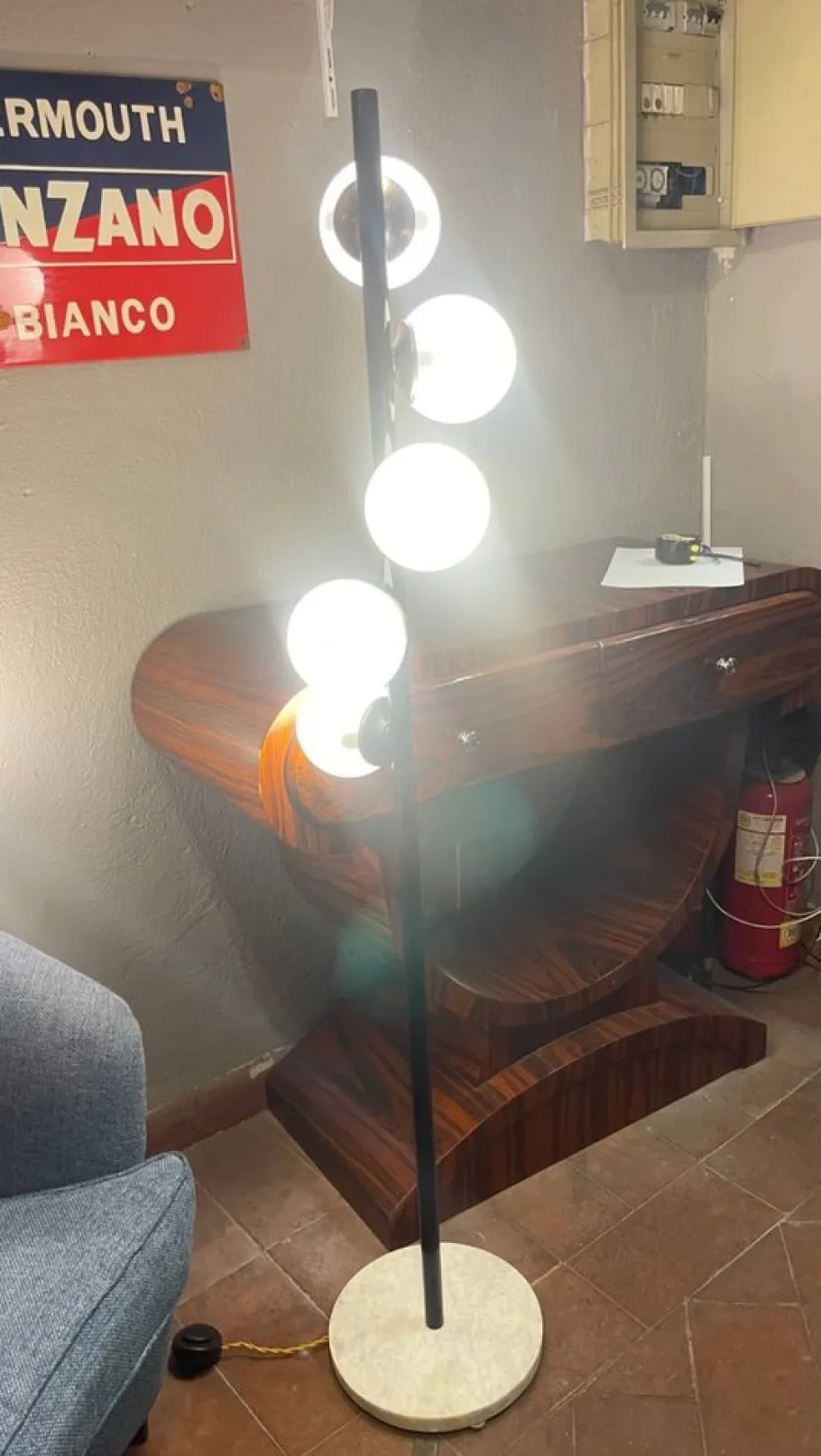 Pamono Vintage Floor Lamp, 1970s