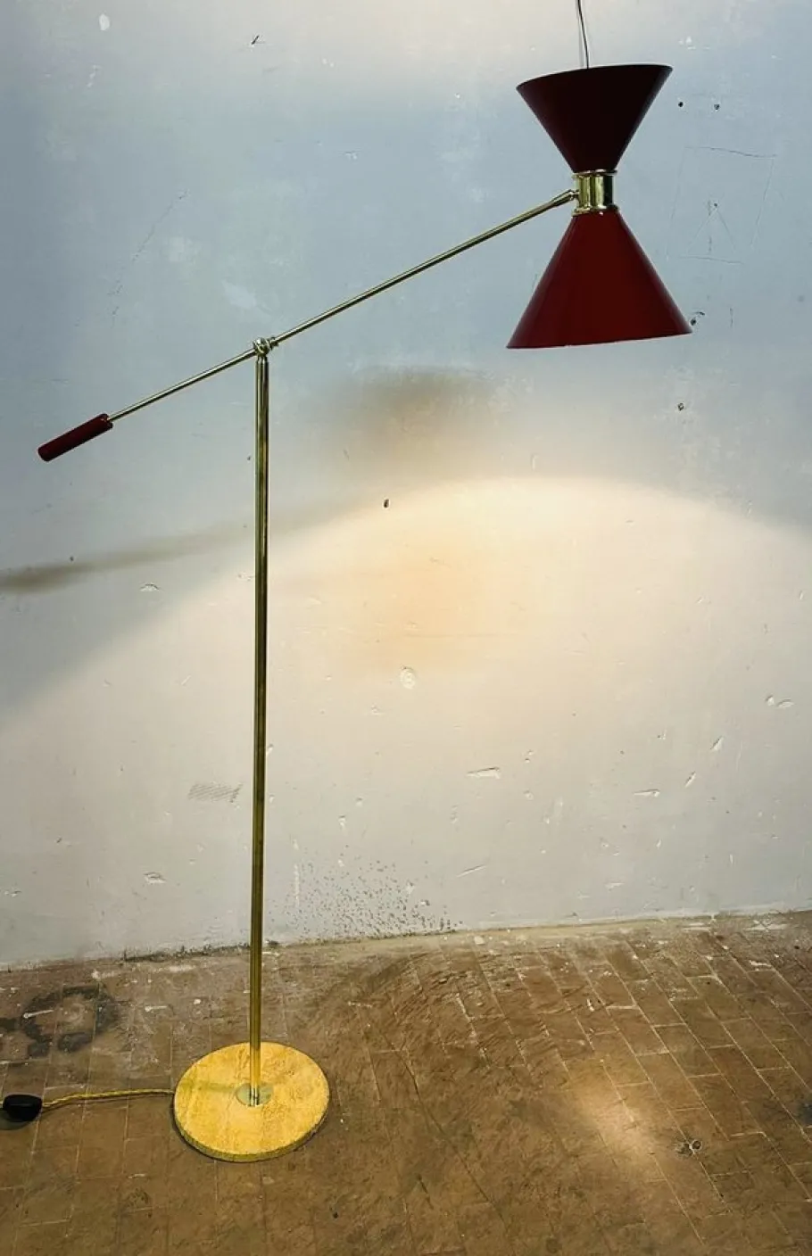 New Pamono Vintage Floor Lamp, 1950s