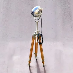 Best Pamono Vintage Floor Lamp Theater Spotlight, England, 1950s