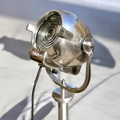 Best Pamono Vintage Floor Lamp Theater Spotlight, England, 1950s