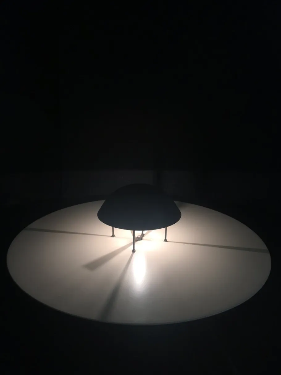 Clearance Pamono Vintage Floor Lamp with Clock