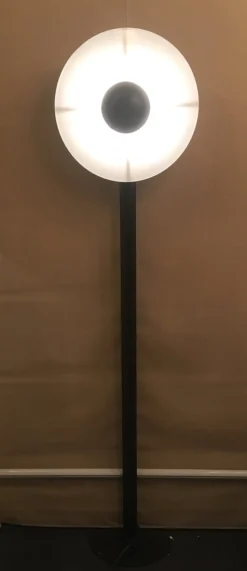 Clearance Pamono Vintage Floor Lamp with Clock