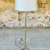 Best Pamono Vintage Floor Lamp with Gilded Brass Decor, 1960s