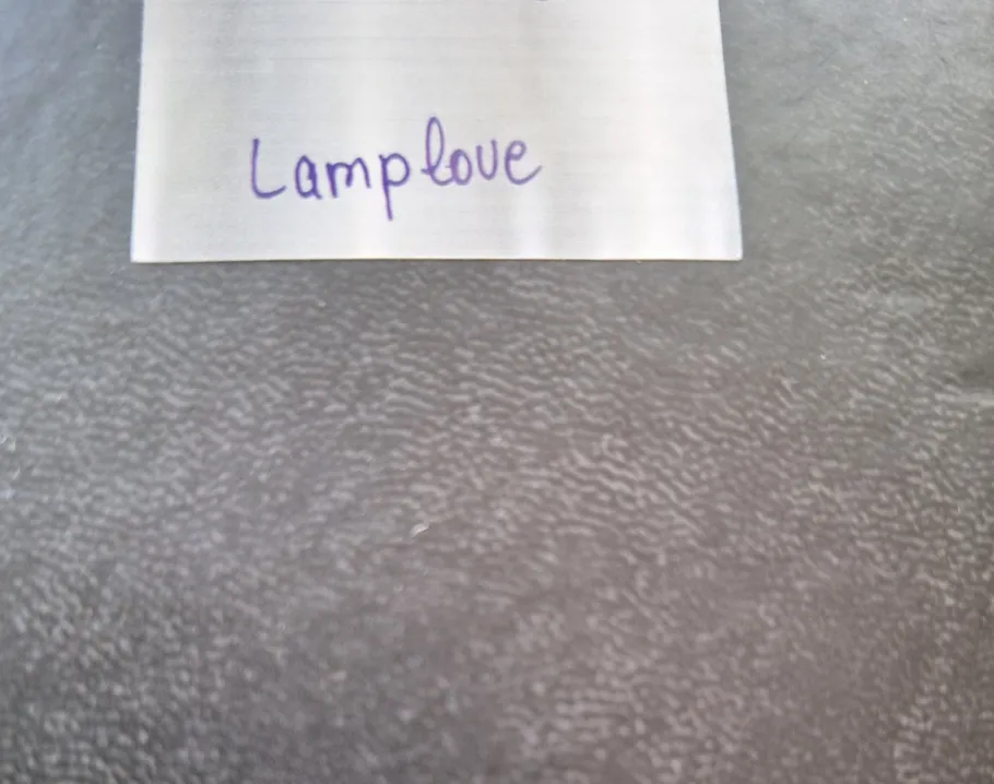 Sale Pamono Vintage Floor Lamp with Handmade Fabric Shade from Lamplove, 1960s