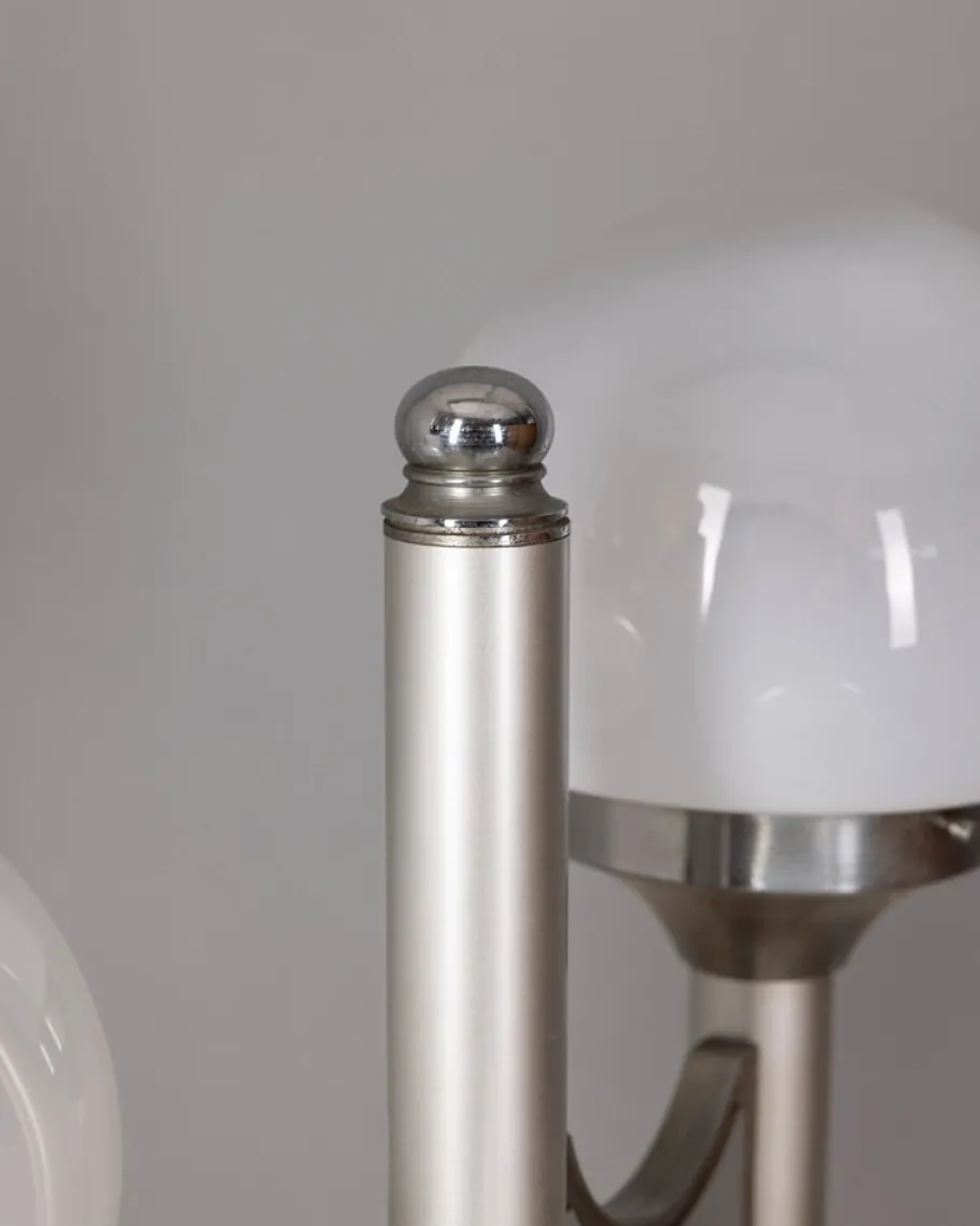 Best Pamono Vintage Floor Lamp with Three Lights in Glass from Sciolari, 1970s