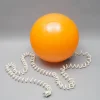 Clearance Pamono Vintage Floor-Standing Light Ball in Orange from the Guzzini Era, 1970s